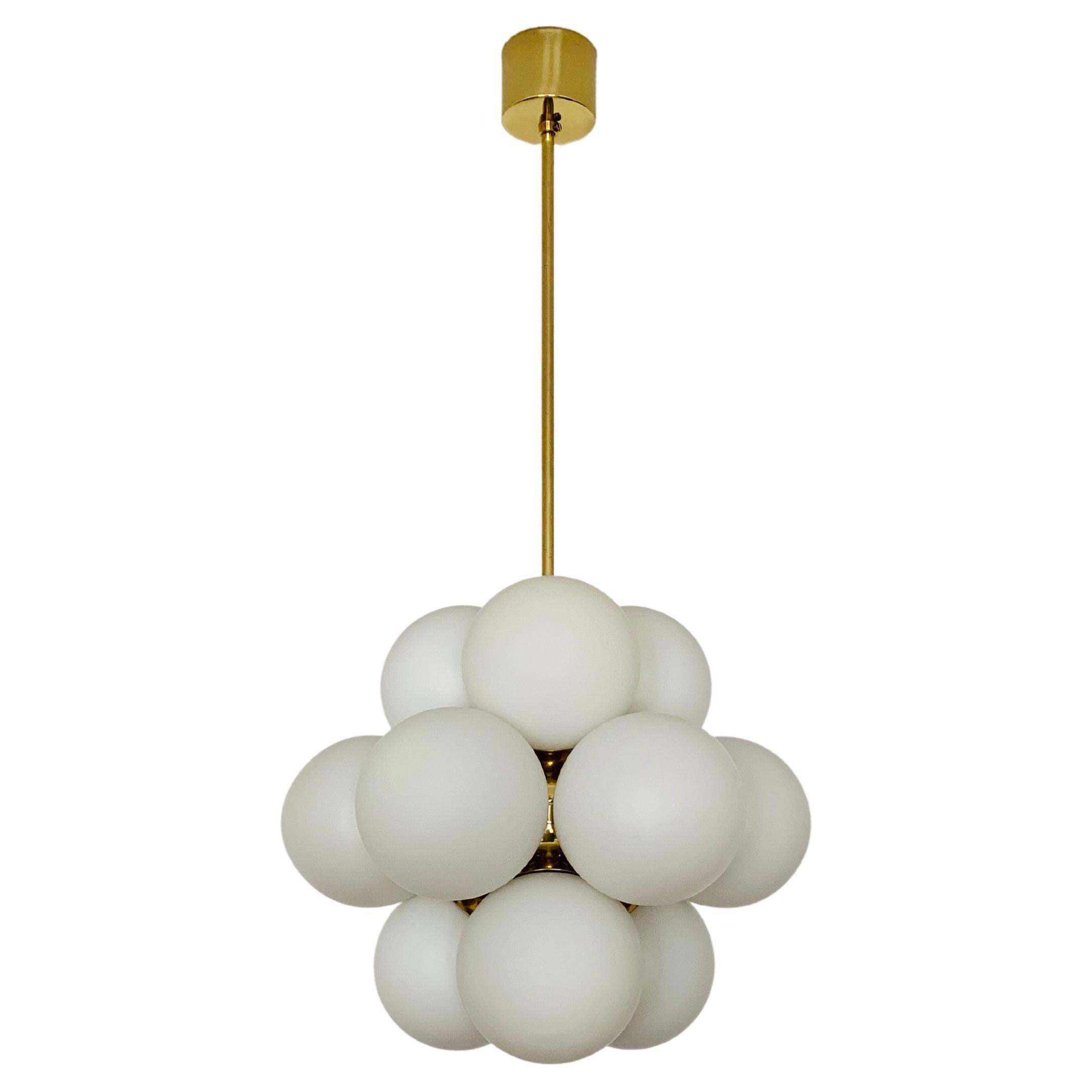 Lustre en opaline Kaiser Leuchten