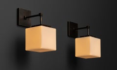 Opaline Cube Sconce