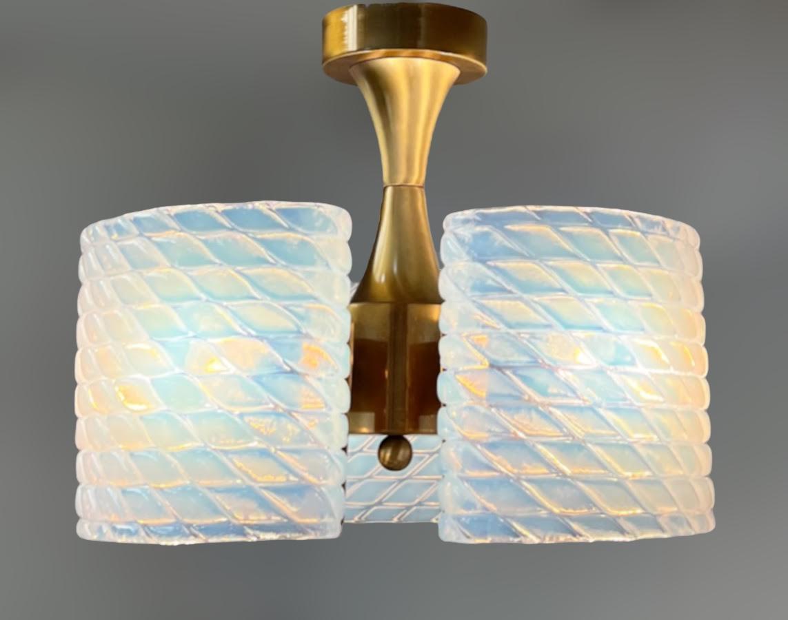 Lampadario Opaline Diamante di Fabio Ltd in vendita 5