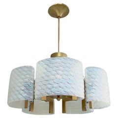 Lustre en opaline et diamants de Fabio Ltd