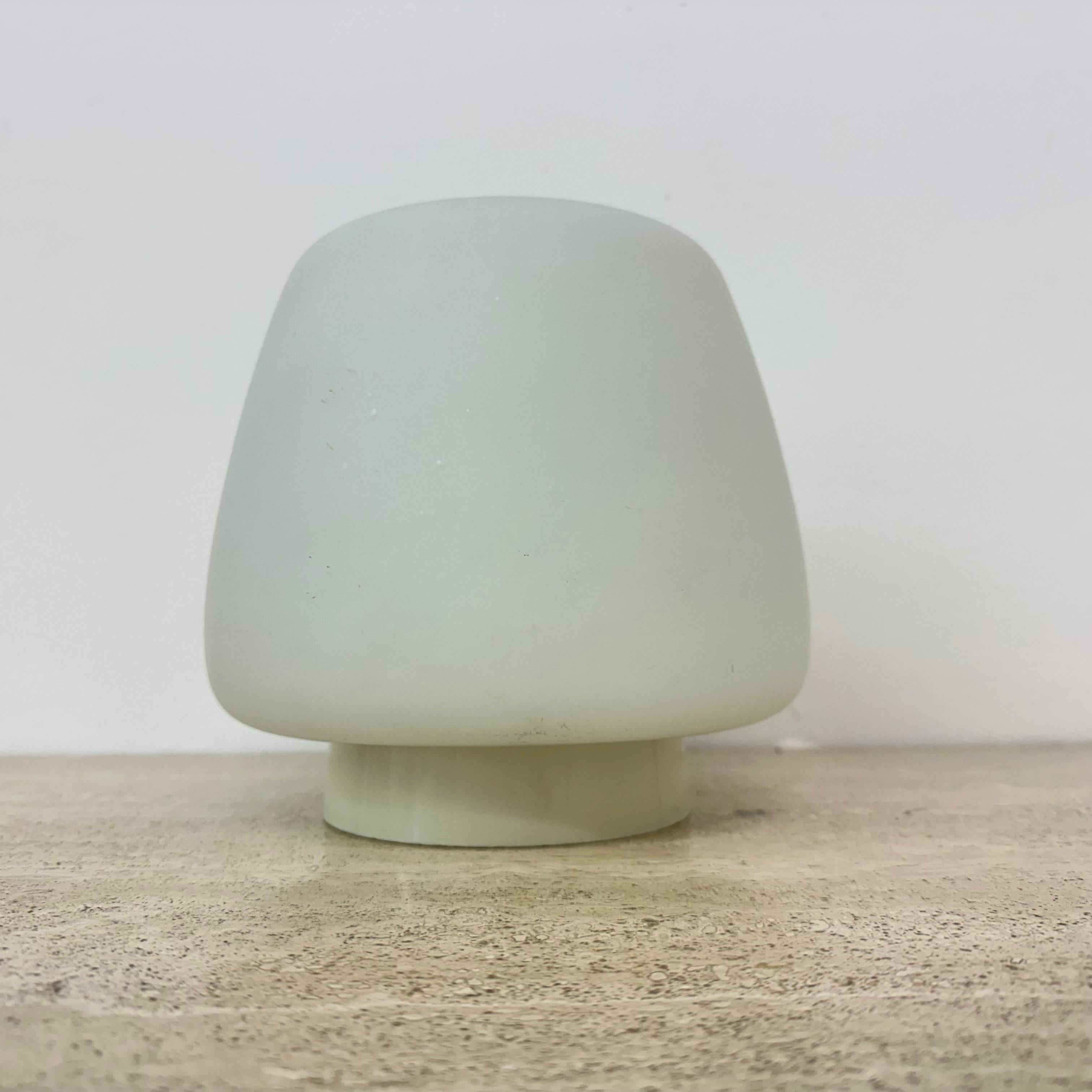 Opaline glass art deco bauhaus ceiling lamp , 1930s the Netherlands For Sale 6