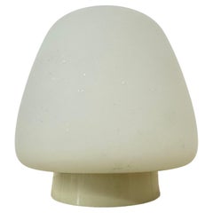 Opaline glass art deco bauhaus ceiling lamp , 1930s the Netherlands