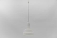 Opaline Glass Ceiling Lamp "Pyramid" by Peill & Putzler, 1960s Germany