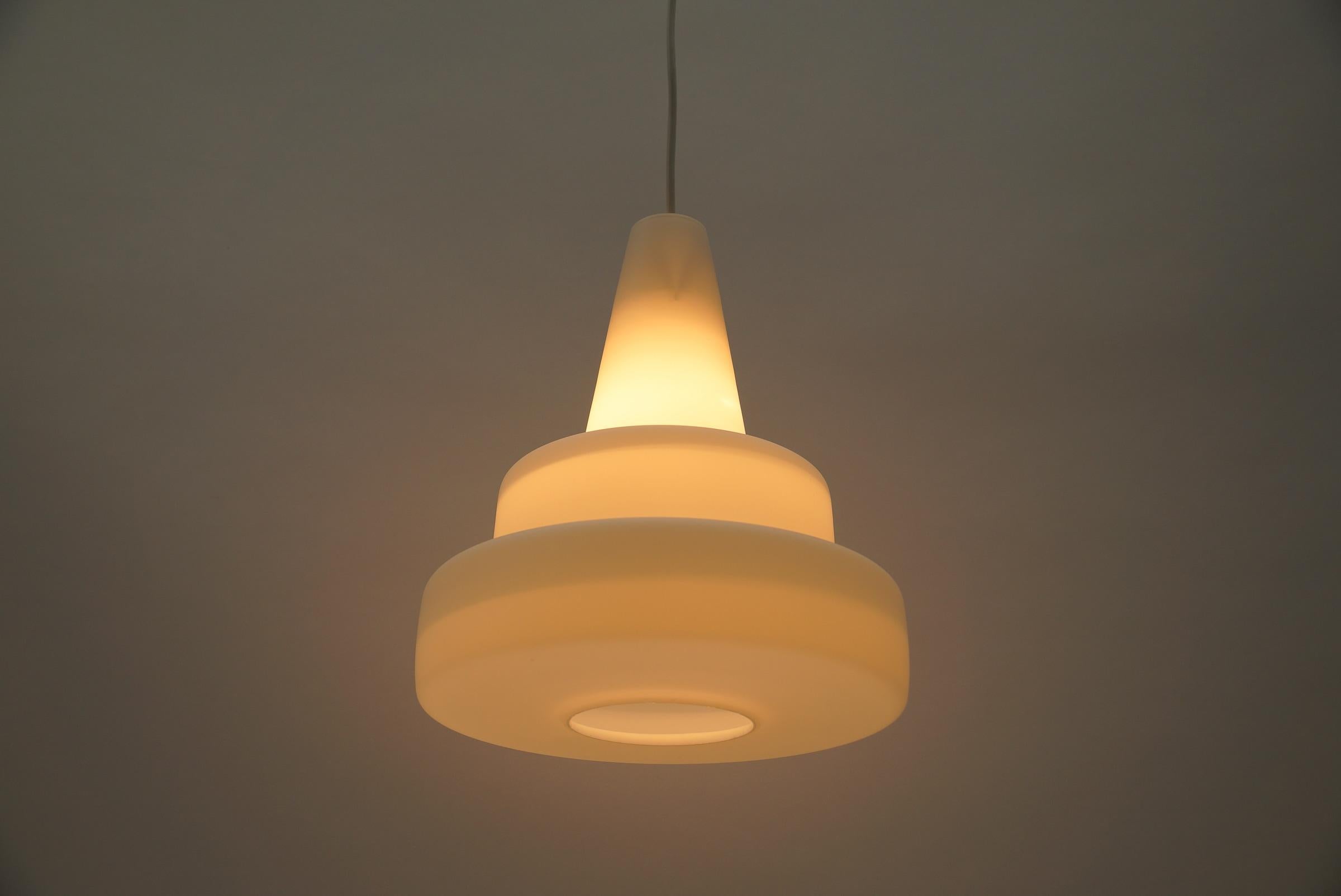 Opaline Glass Ceiling Lamp 