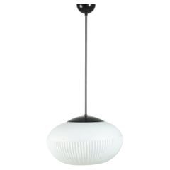 Opaline Glass Lamp from Napako, 1960s Opaline Glass Lamp from Napako, 1960s