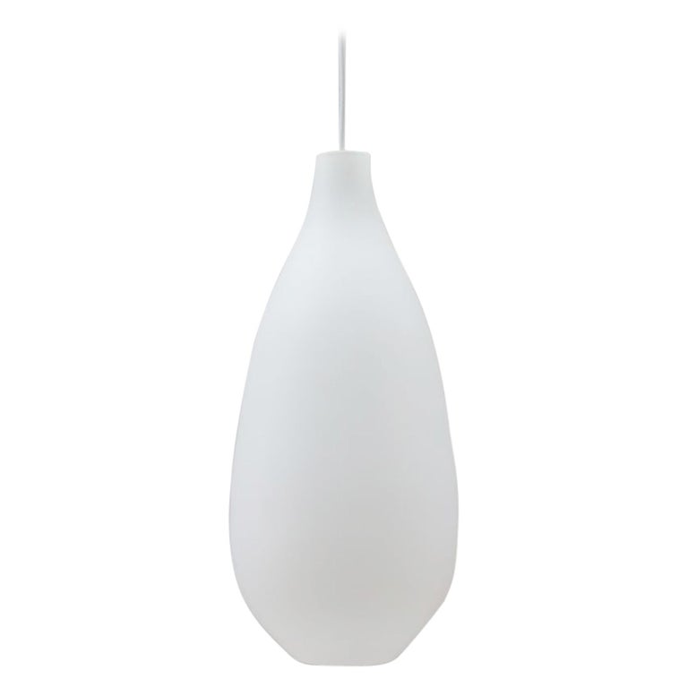 Opaline Glass Lamp "Malta" by Aloys F. Gangkofner for Peill and Putzler