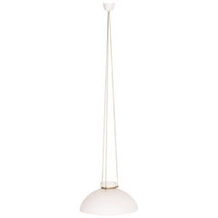 Opaline Glass Pendant Lamp by Alf Svensson