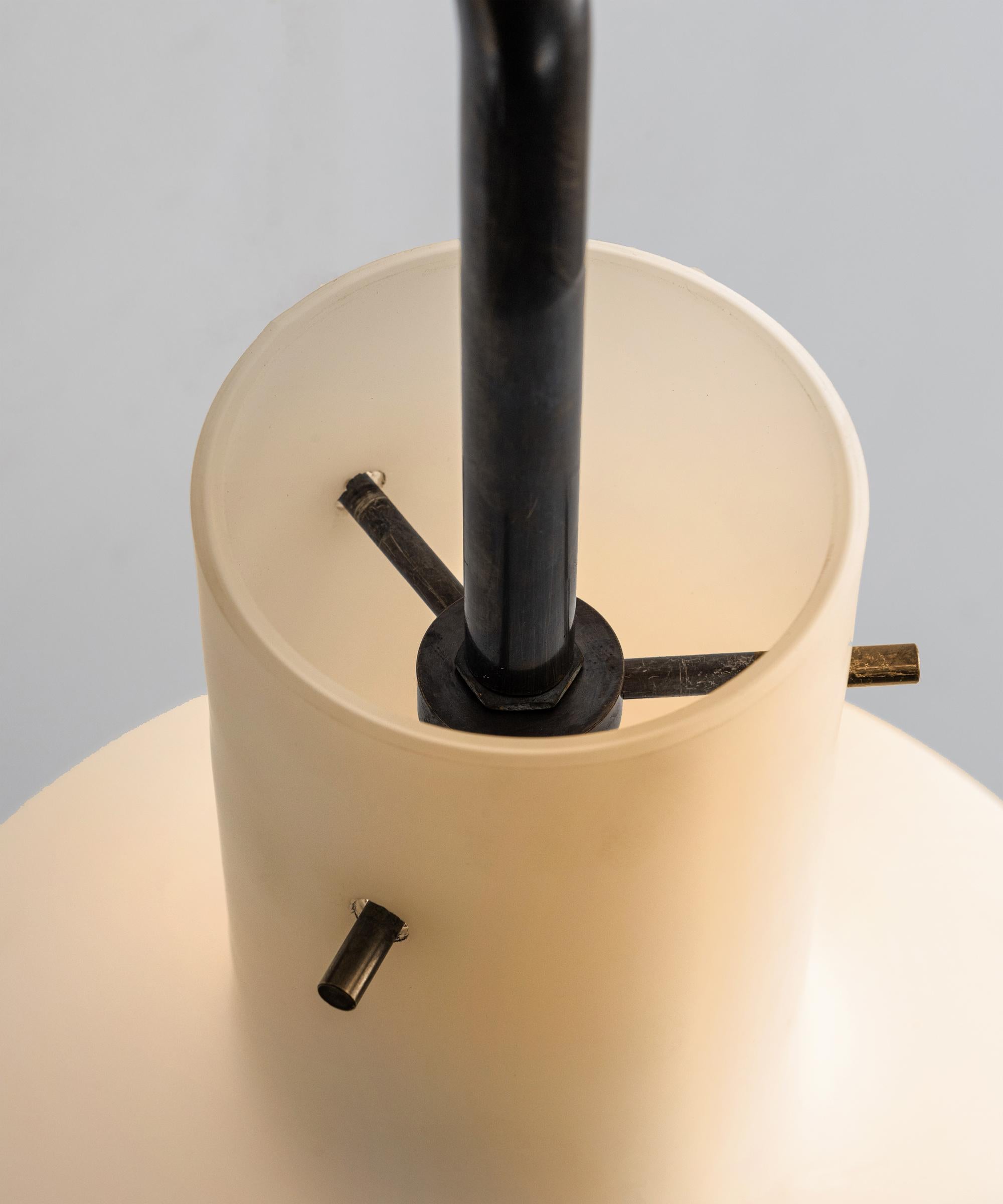 Opaline Glass Sconce in the Style of Azucena, Italy, 21st Century In Good Condition In Culver City, CA