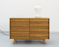 Opaline Glass Table Lamp by Karel Volf, 1970s