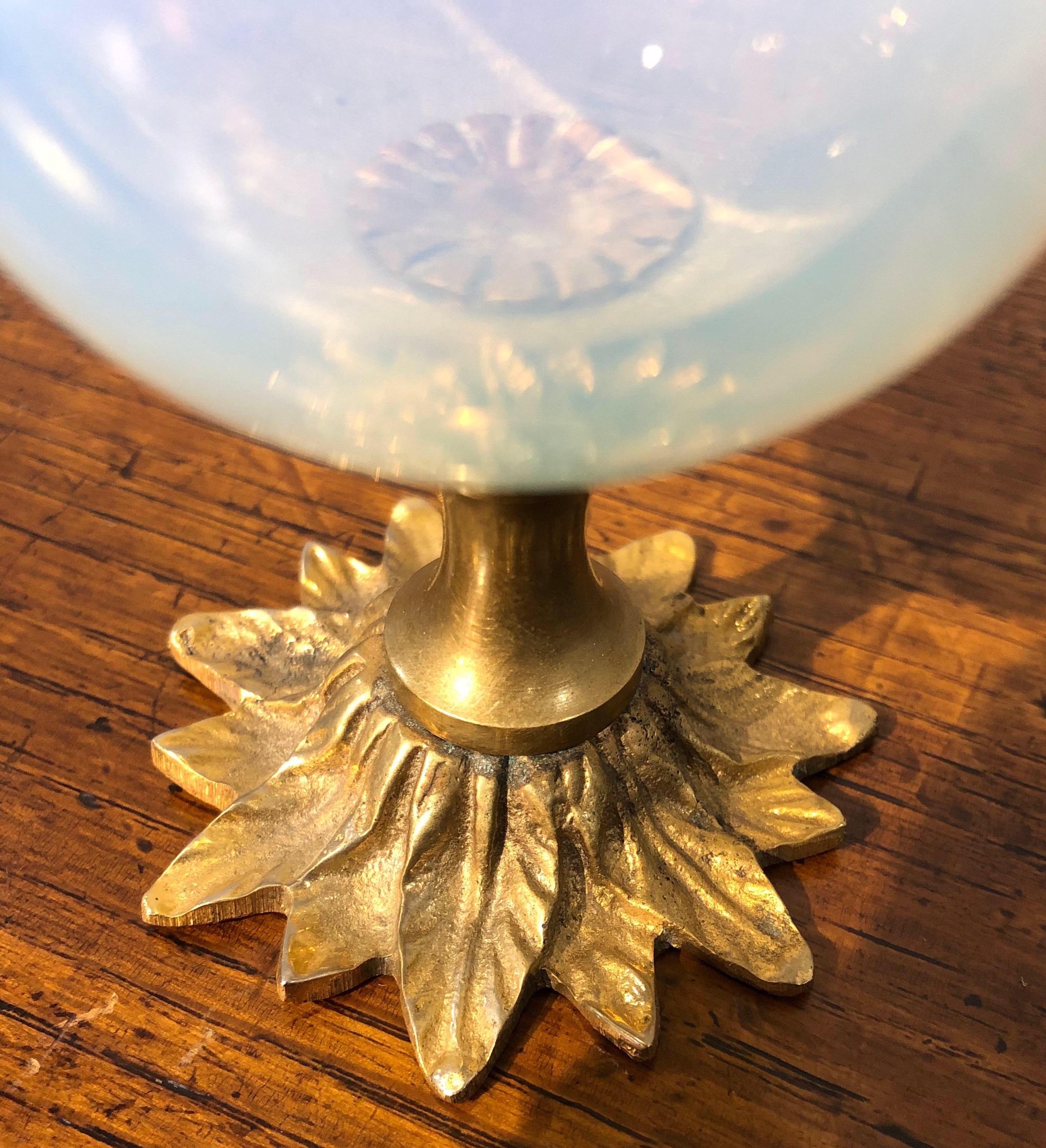 20th Century Opaline Glass Urn 