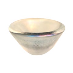 Opaline Iridescent Murano Glass Bowl #3