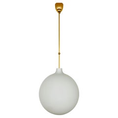 Opaline Lamp by Aloys Gangkofner for Peill and Putzler