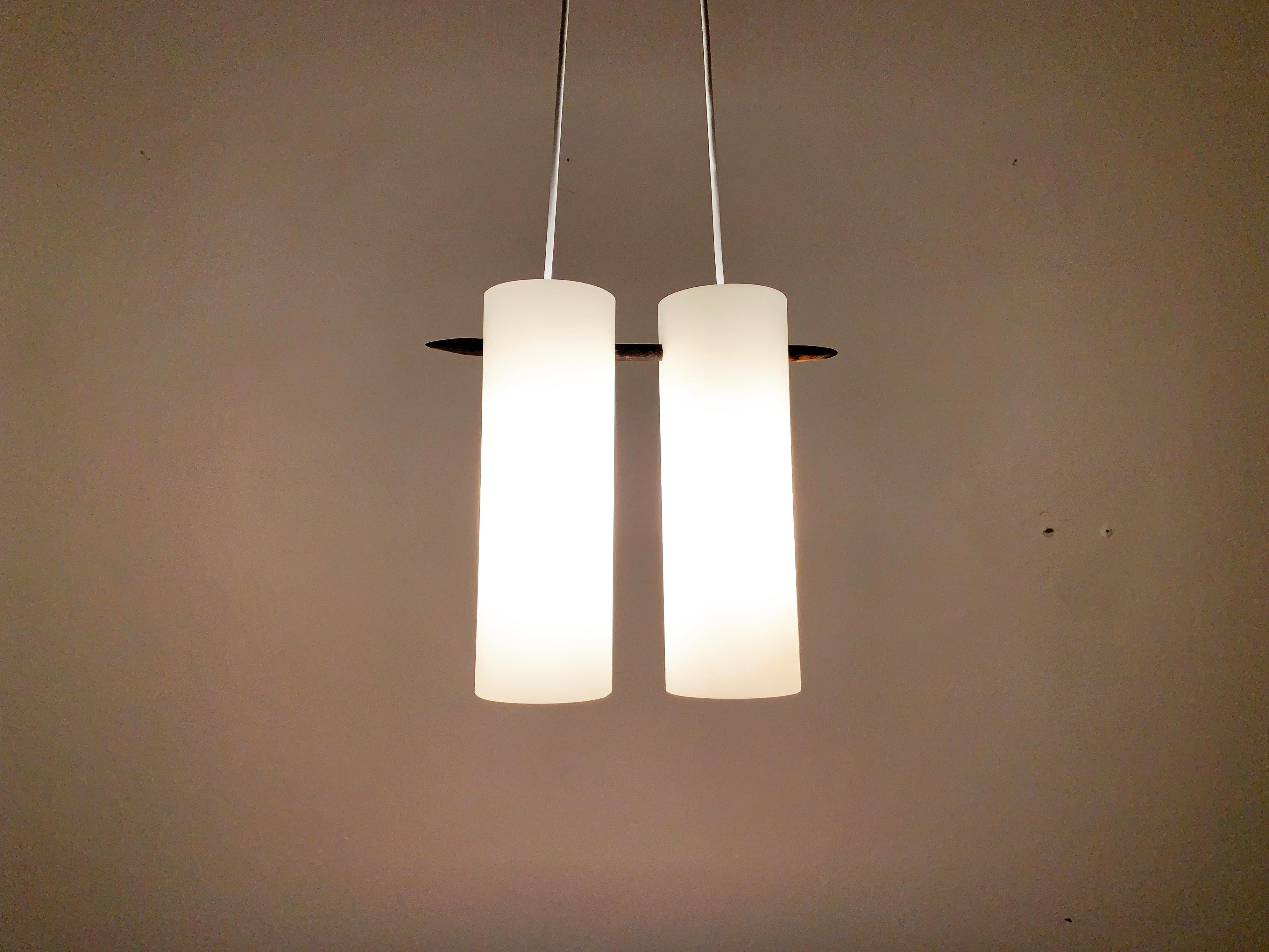 Opaline Lamp by Uno and Östen Kristiansson for Luxus For Sale 6