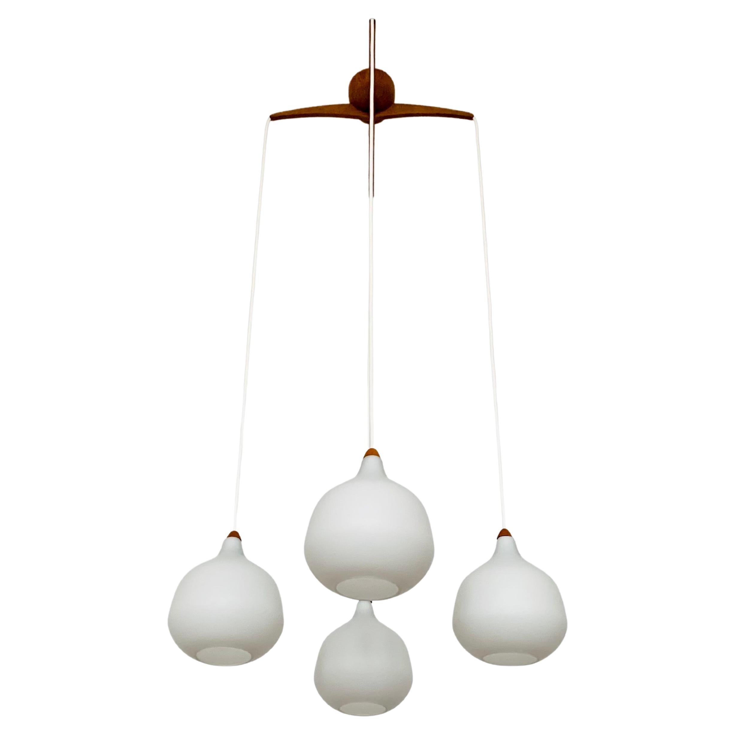 Opaline Lamp by Uno and Östen Kristiansson for Luxus