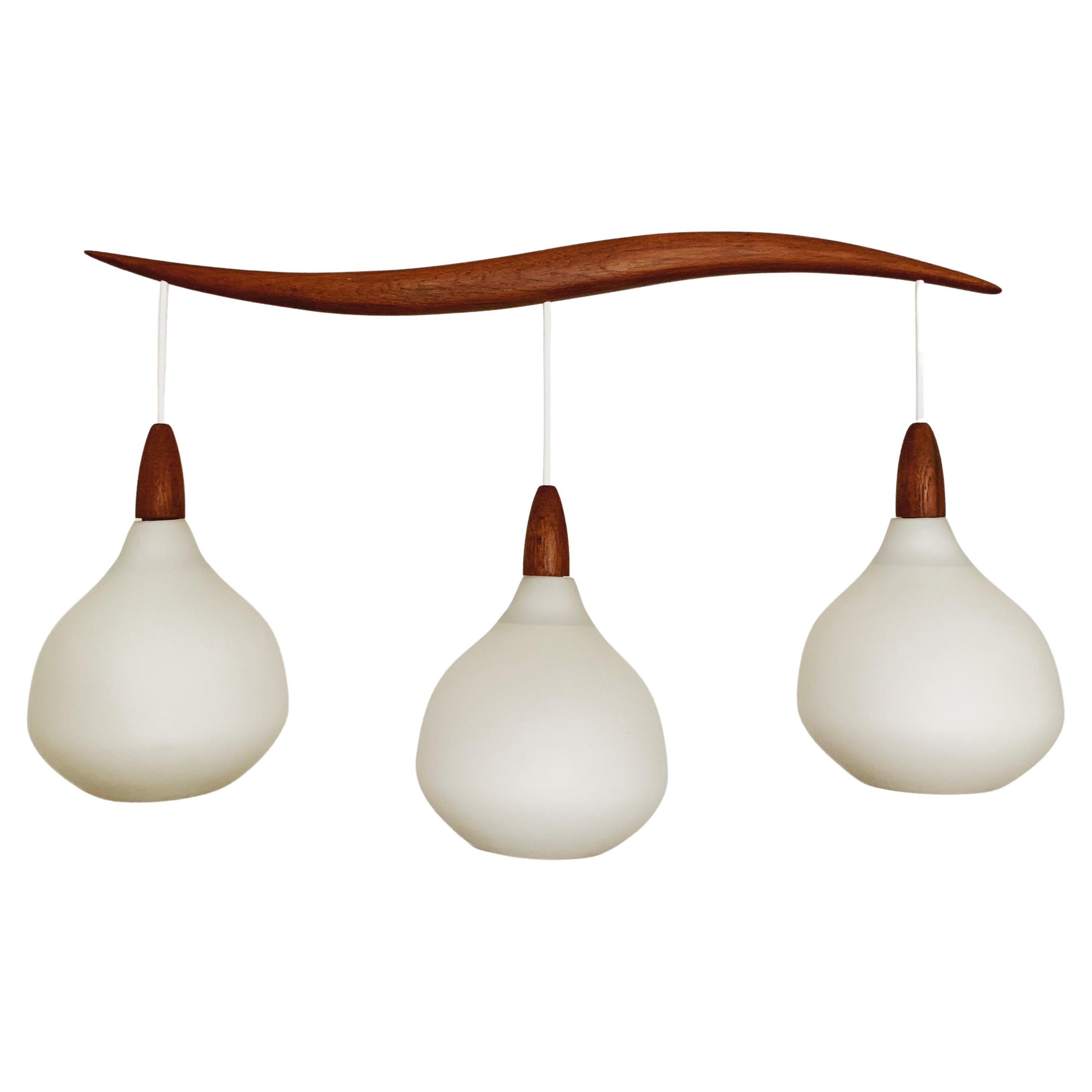 Opaline Lamp by Uno and Östen Kristiansson for Luxus For Sale