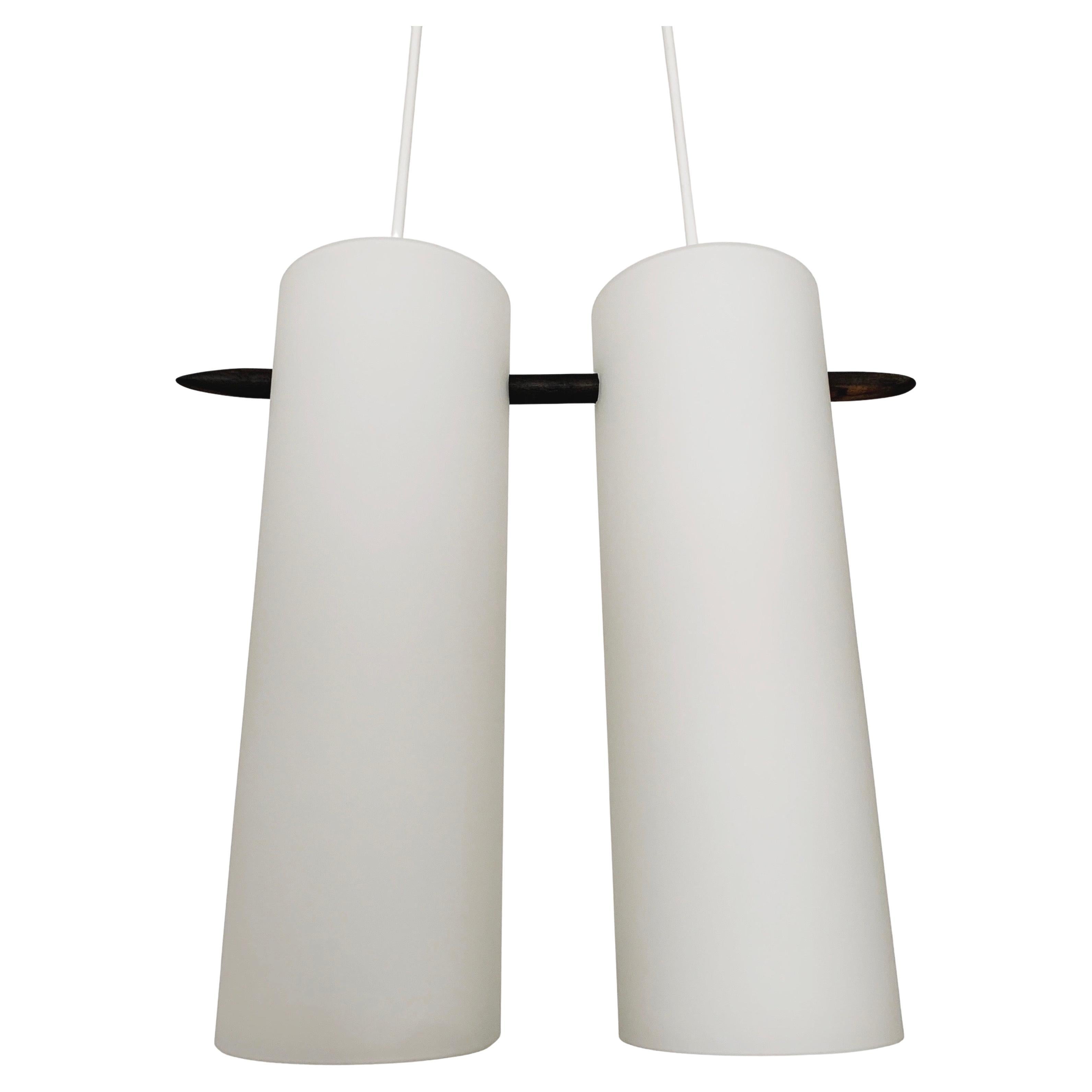 Opaline Lamp by Uno and Östen Kristiansson for Luxus