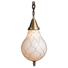 Opaline Pendant, England circa 1920