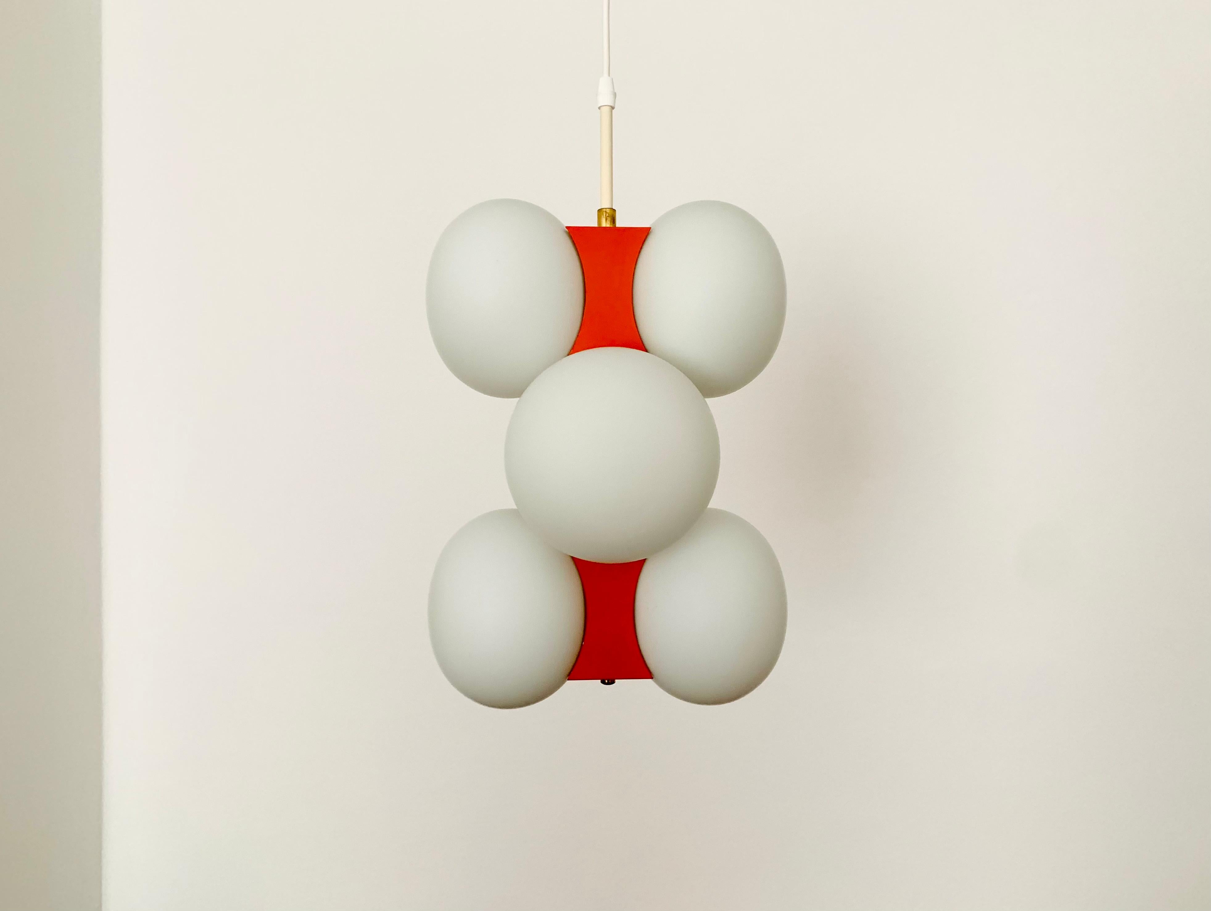 Tedesco Lampada a sospensione Opaline di Kaiser Leuchten in vendita