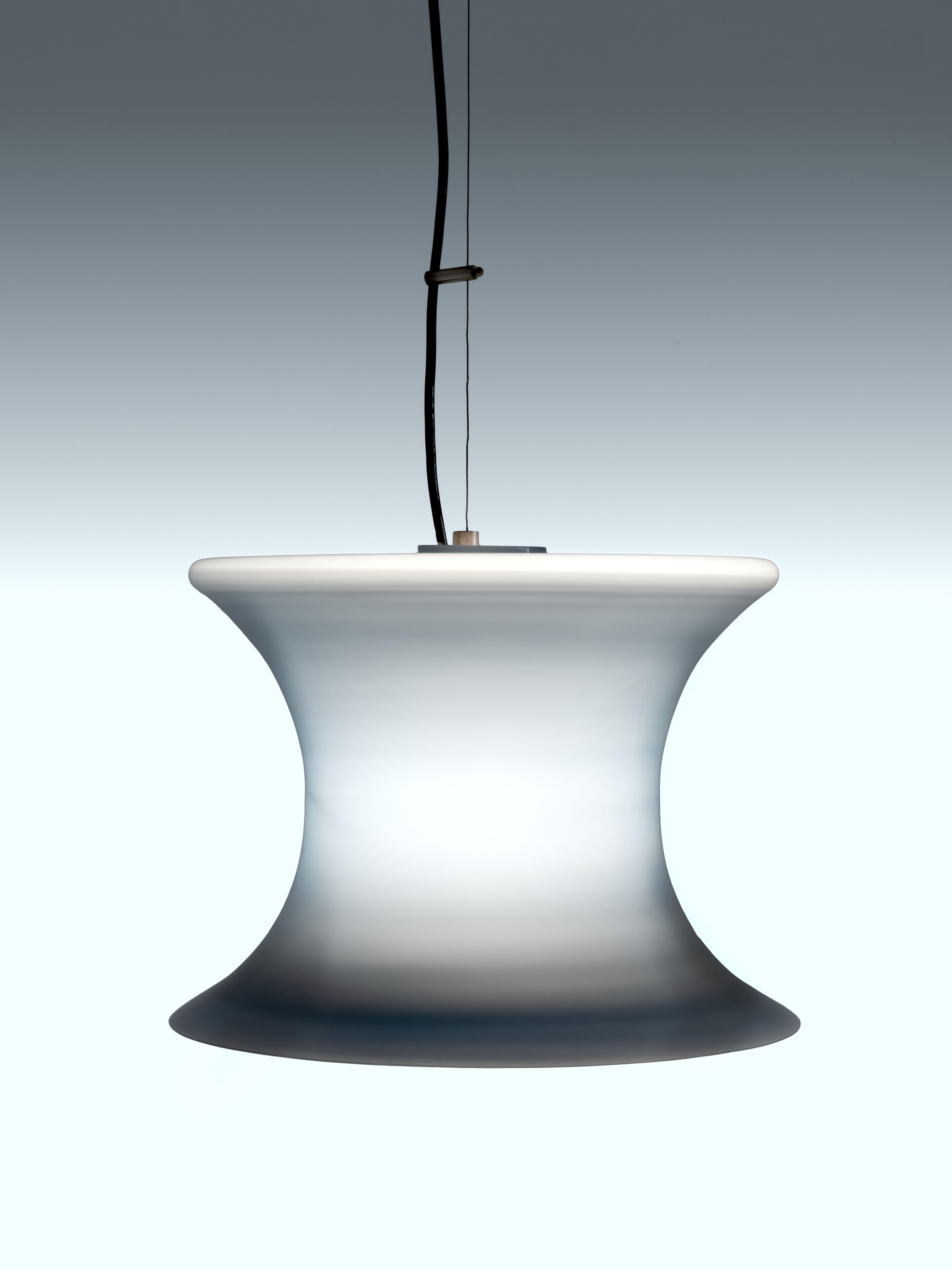 Lampe à suspension opalin - Verre de Murano - Luciano Vistosi en vente 2