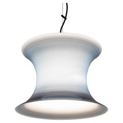 Lampe à suspension opalin - Verre de Murano - Luciano Vistosi