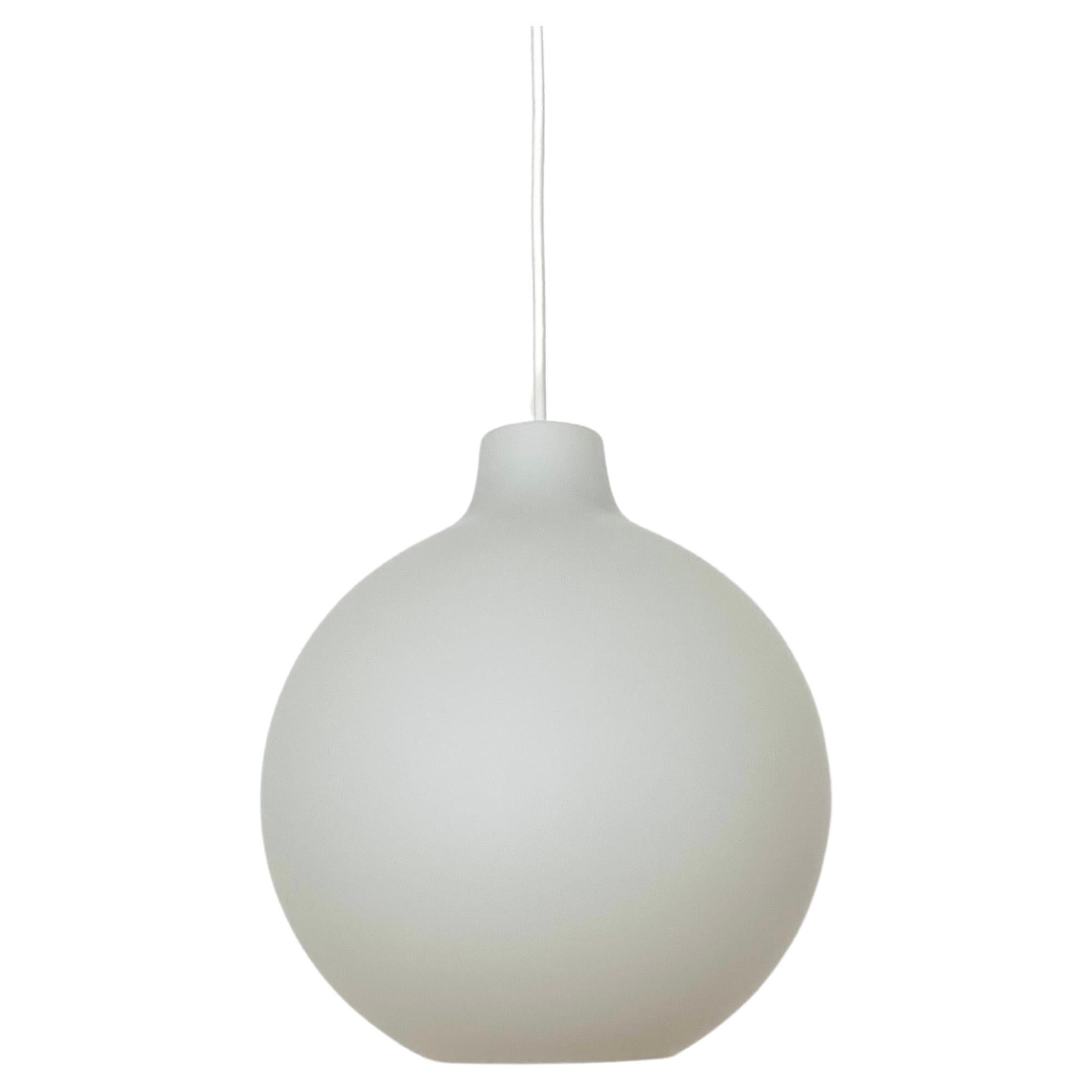 Opaline Pendant Lamp by Aloys Gangkofner for Peill and Putzler For Sale