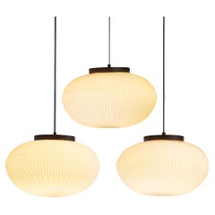 Opaline Pendants with Structured Surface