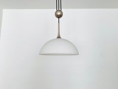 Opaline Posa 36 Pendant Lamp with Counterweight by Florian Schulz