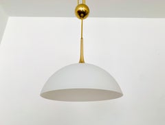 Opaline Posa 36 Pendant Lamp with Counterweight by Florian Schulz
