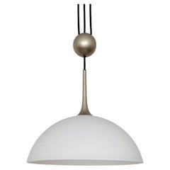 Opaline Posa 36 Pendant Lamp with Counterweight by Florian Schulz