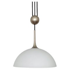 Opaline Posa 36 Pendant Lamp with Counterweight by Florian Schulz