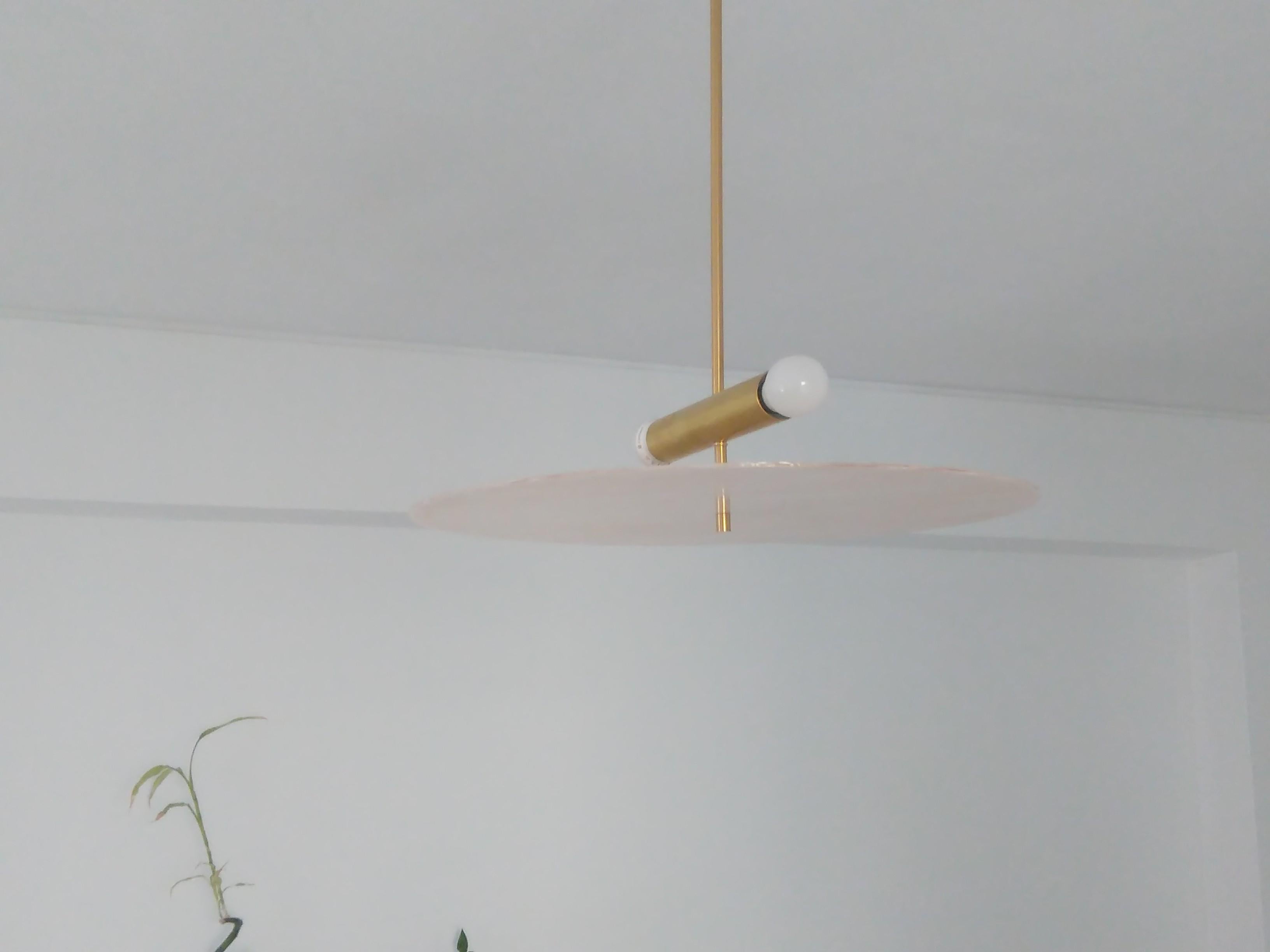Opaline Sculpted Light Suspension by Periclis Frementitis For Sale at ...