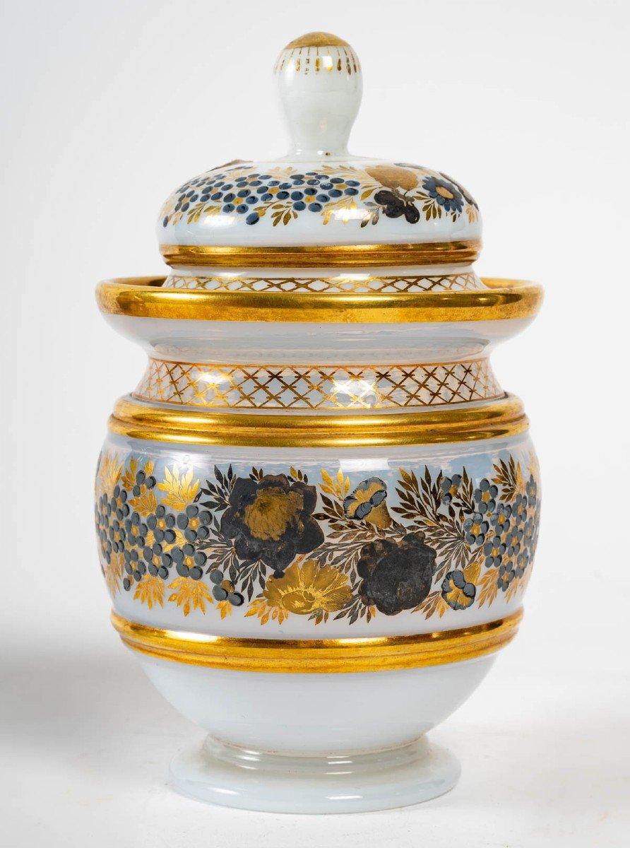 19th Century Opaline Service in Charles X Style, xix Century For Sale
