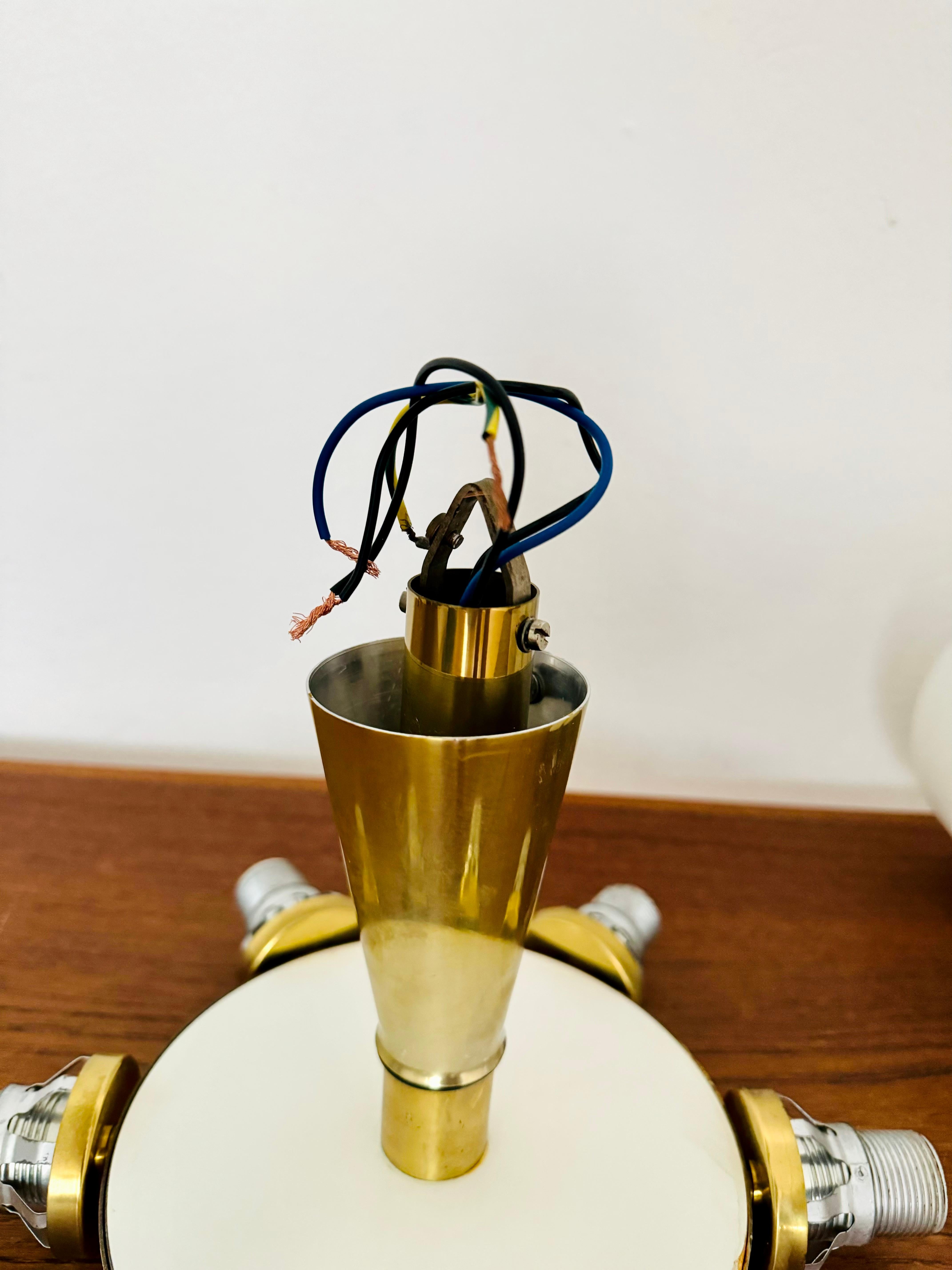 Lampadario Sputnik Opaline di Kaiser Leuchten in vendita 10