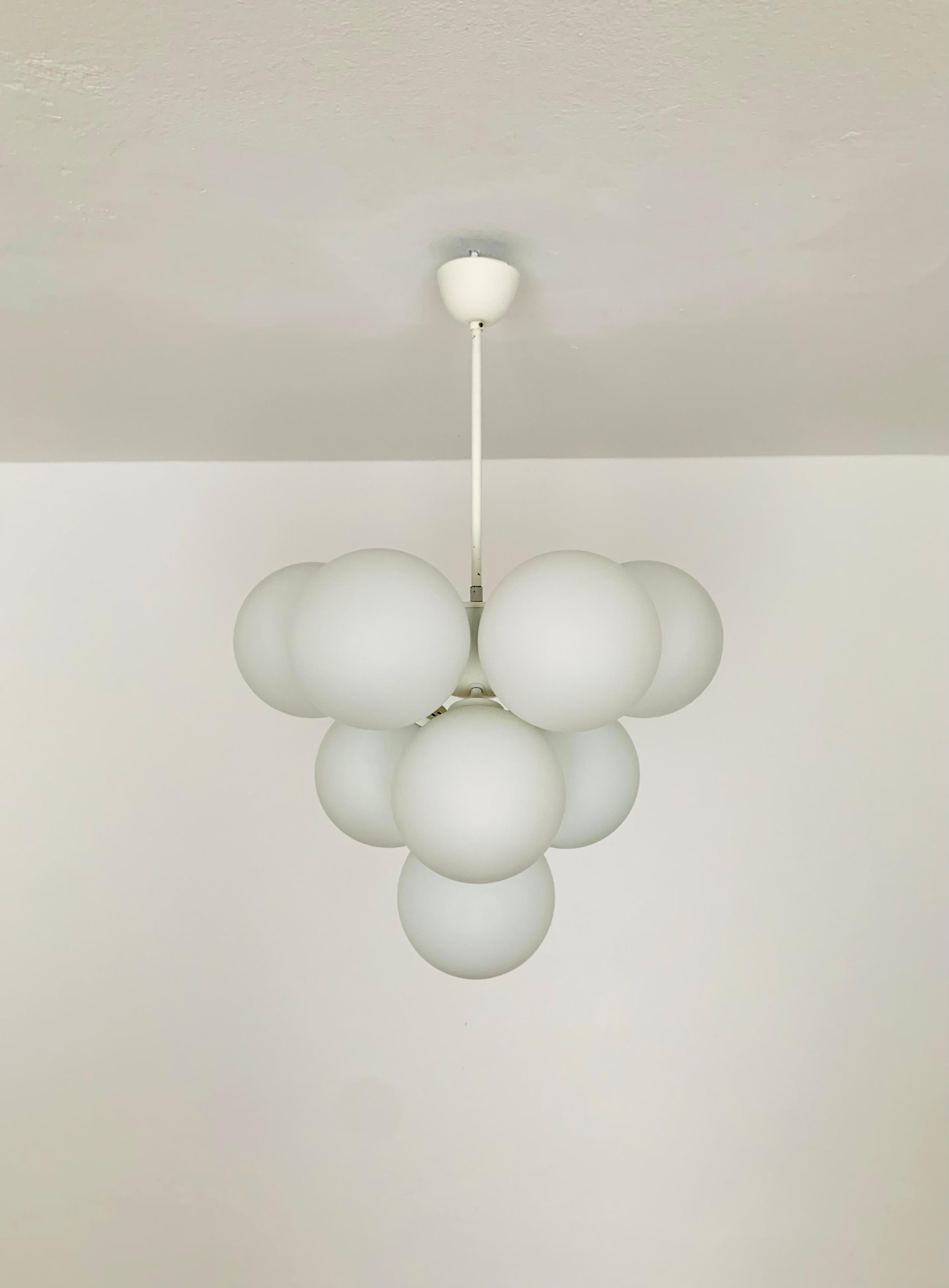 Tedesco Lampadario Sputnik Opalino in vendita
