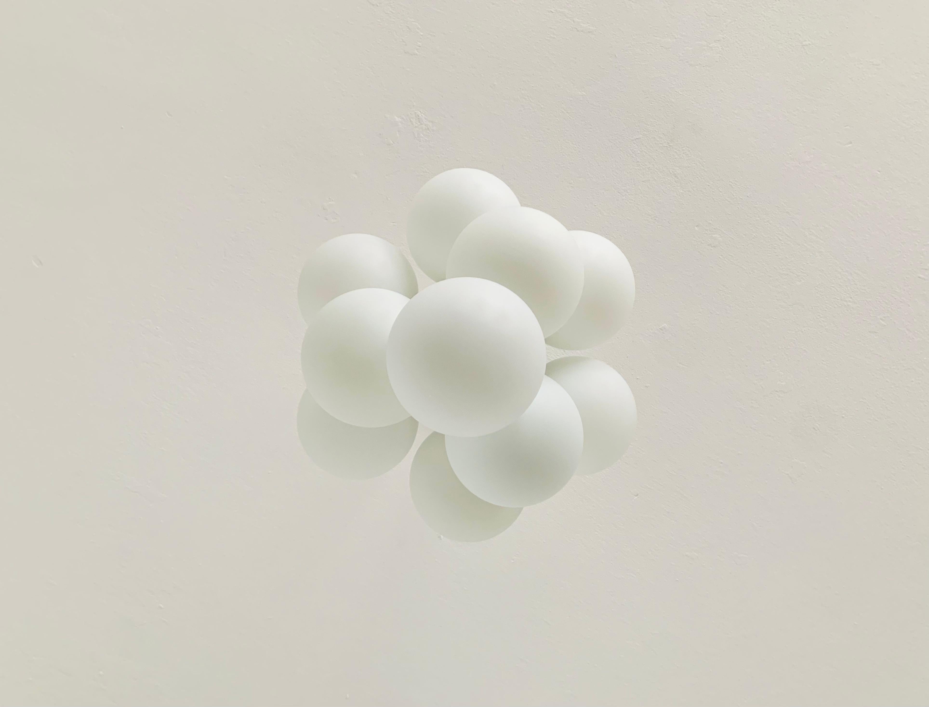Metallo Lampadario Sputnik Opalino in vendita