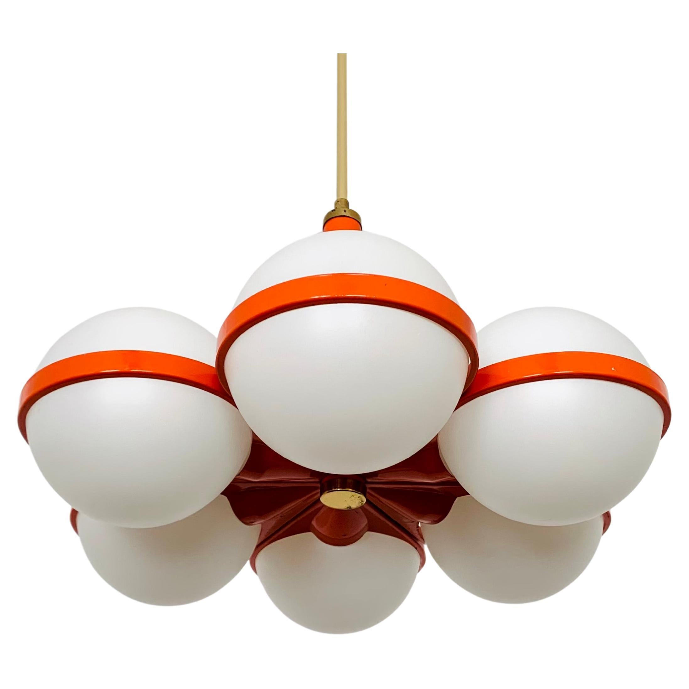 Opaline Sputnik Chandelier