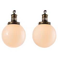 Opaline Suspension Lamps