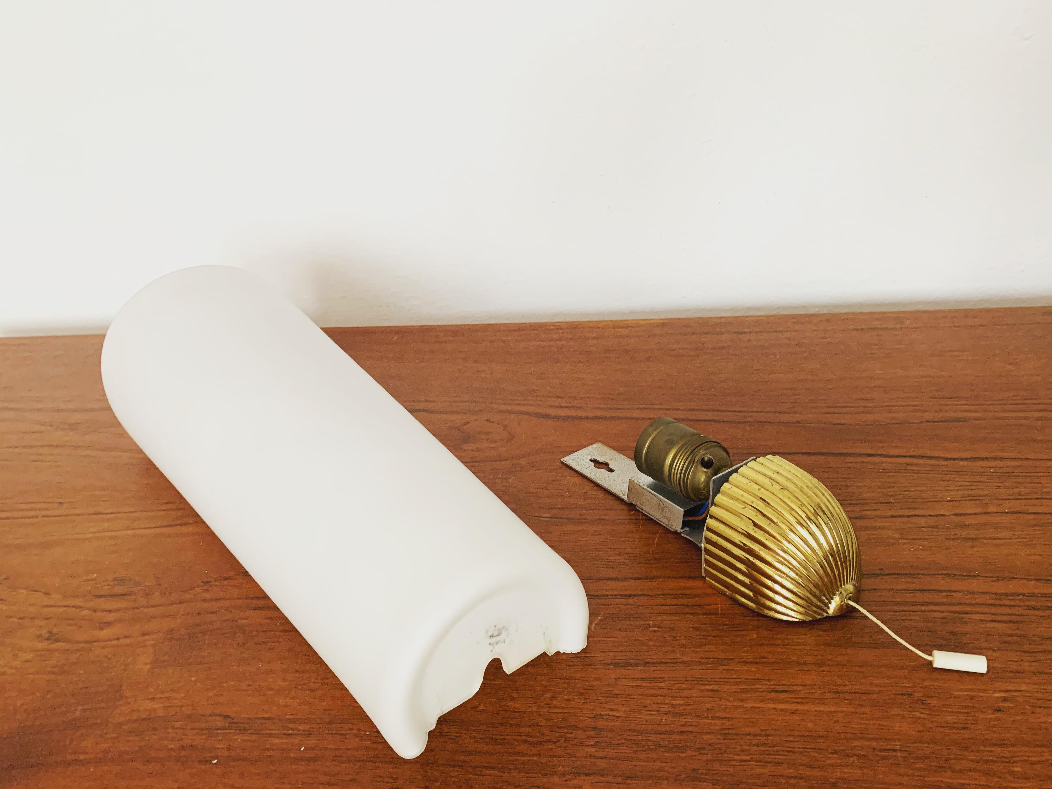 Opaline Wall Lamp by Wilhelm Wagenfeld for Peill and Putzler For Sale 5