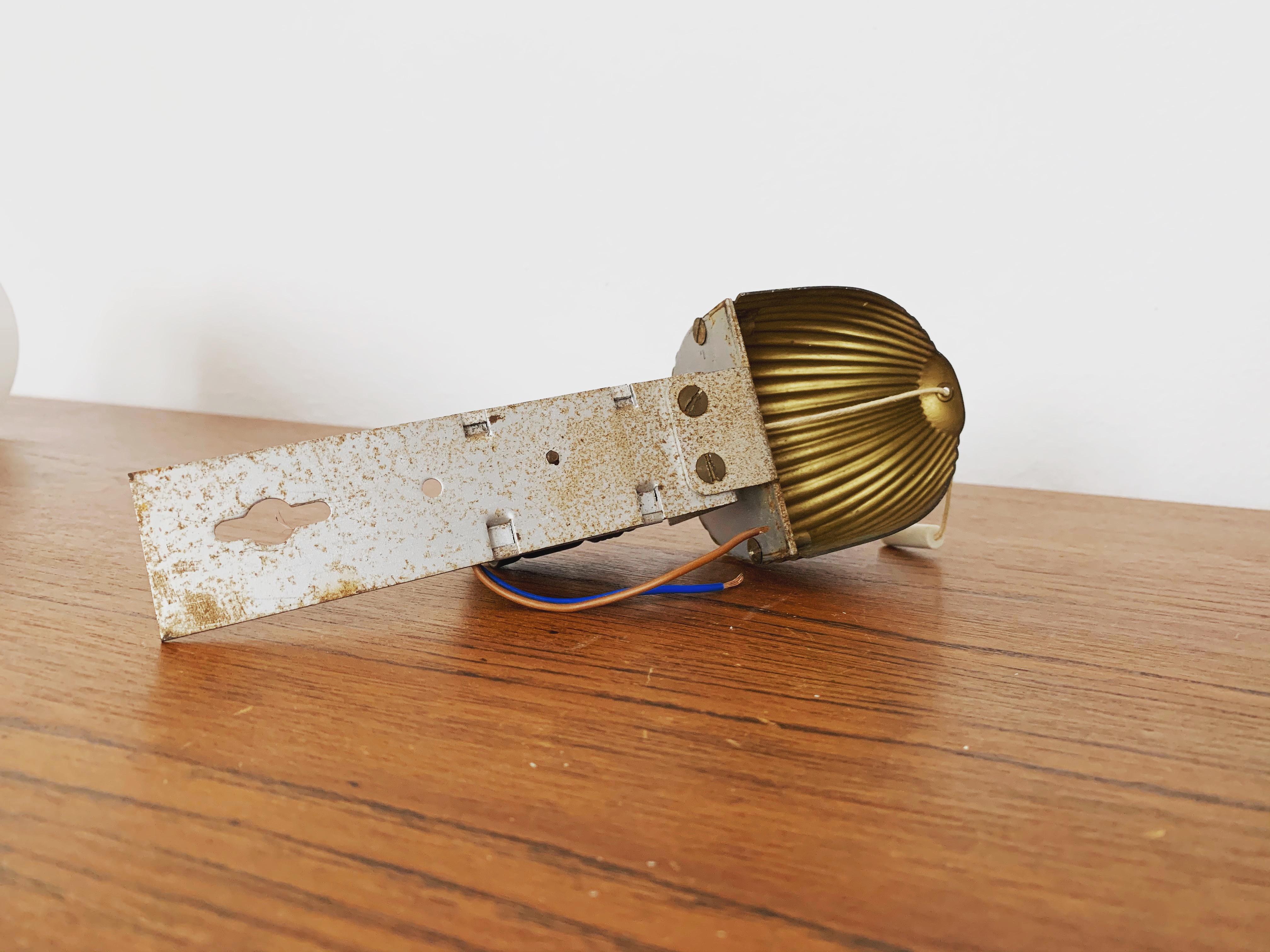 Opaline Wall Lamp by Wilhelm Wagenfeld for Peill and Putzler For Sale 8