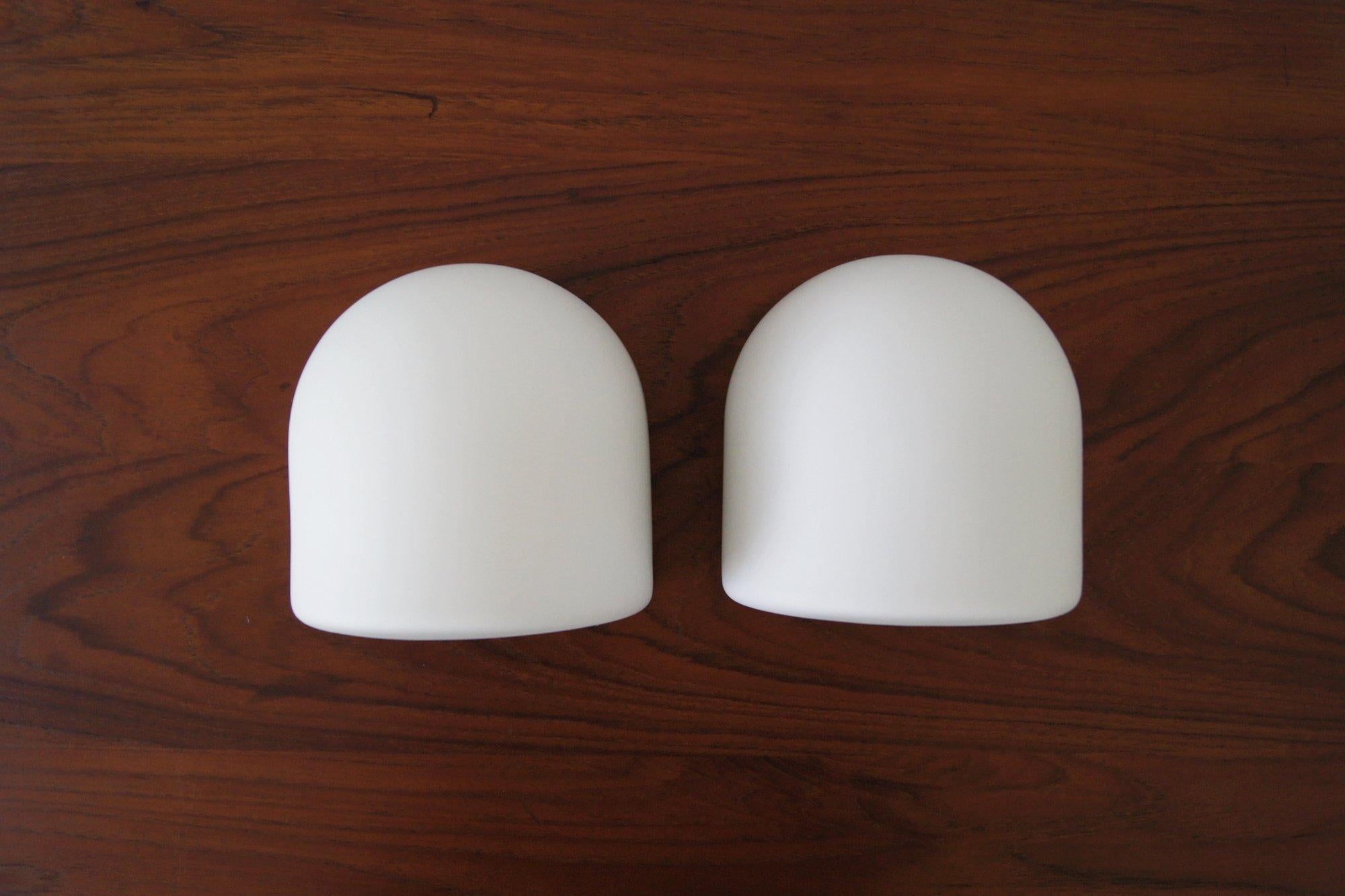 Lámparas de pared Opaline de Staff Leuchten, set de 2 en venta 1