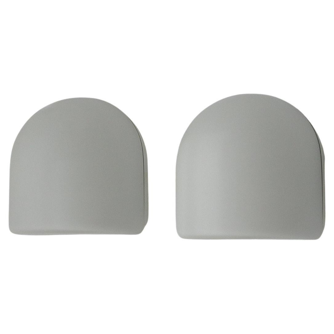 Lámparas de pared Opaline de Staff Leuchten, set de 2 en venta