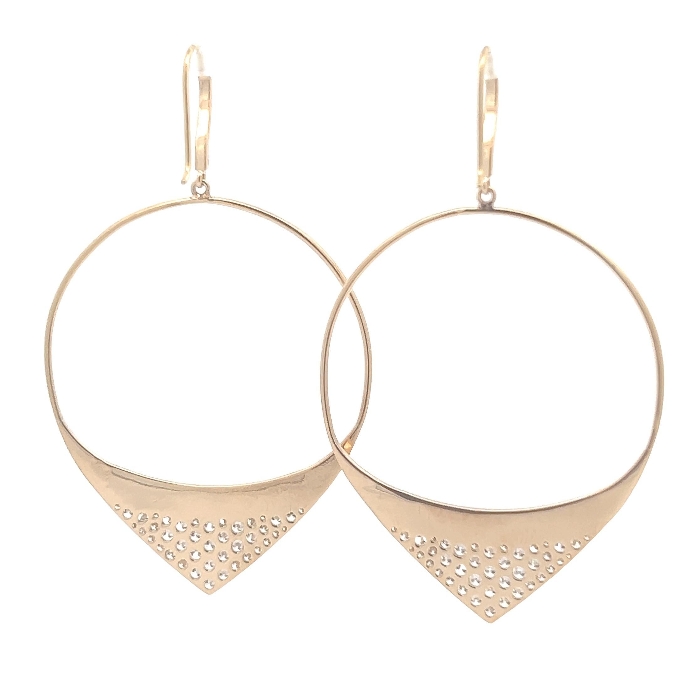 Open Arrow Earrings - image 3