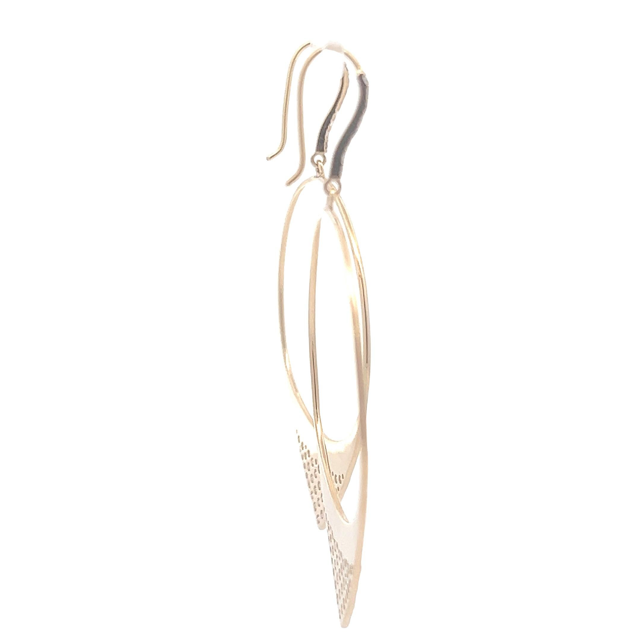 Open Arrow Earrings - image 4