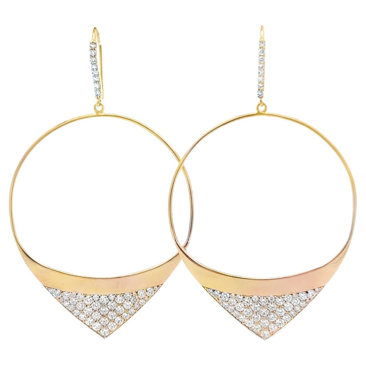 Open Arrow Earrings - image 1