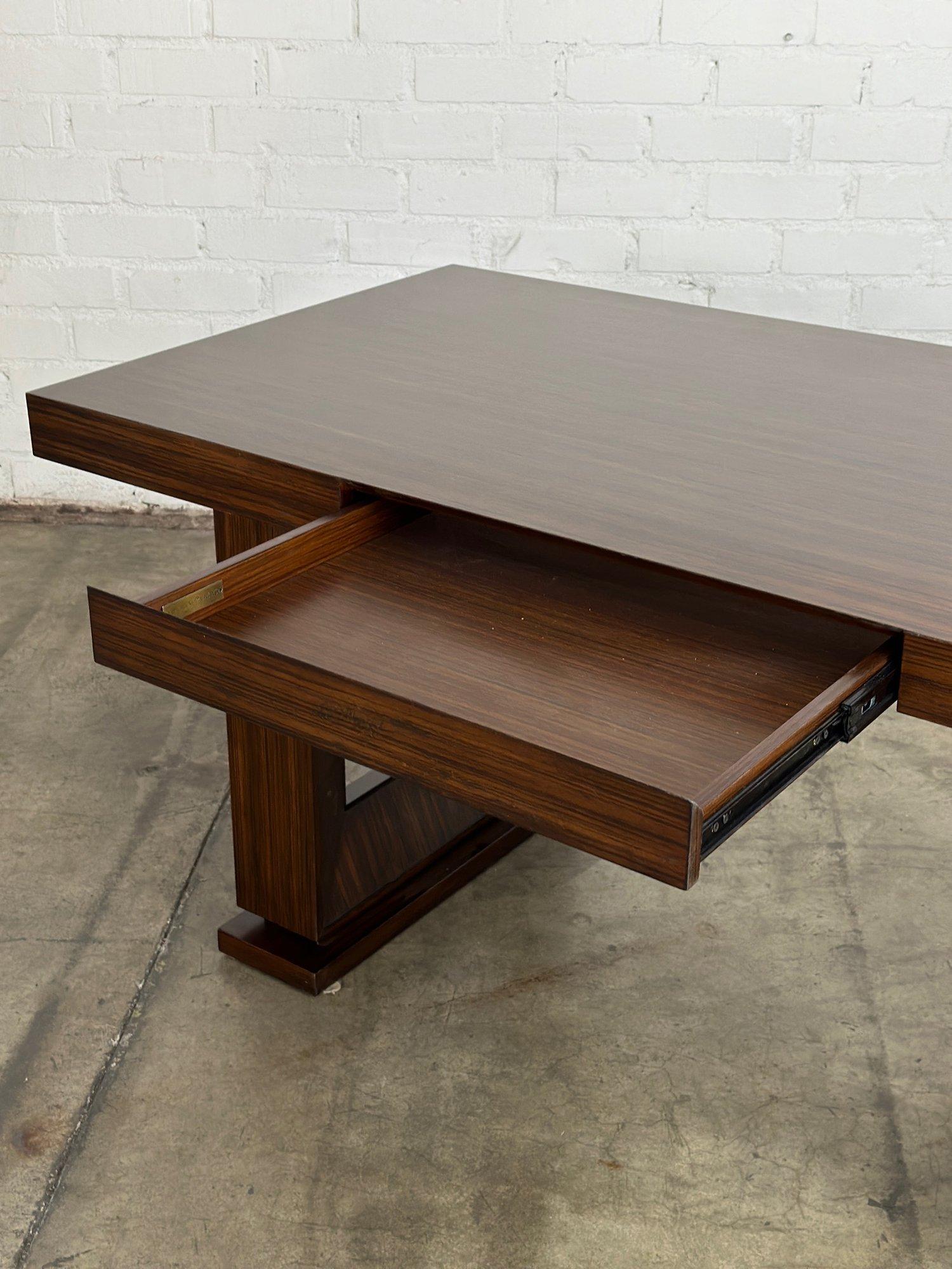 Open Block Writing Desk by Global Views In Good Condition In Los Angeles, CA