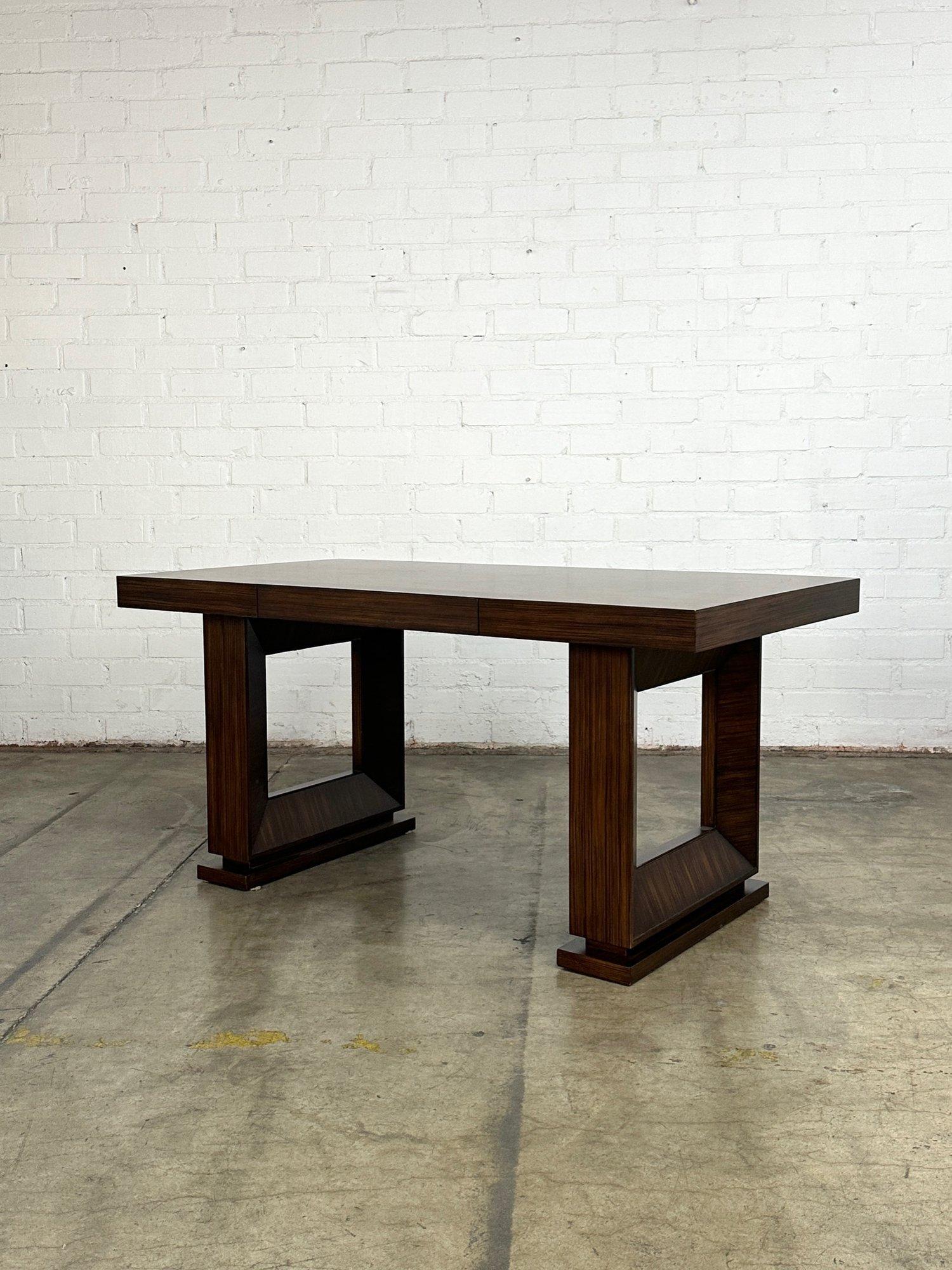 Late 20th Century Open Block Writing Desk by Global Views