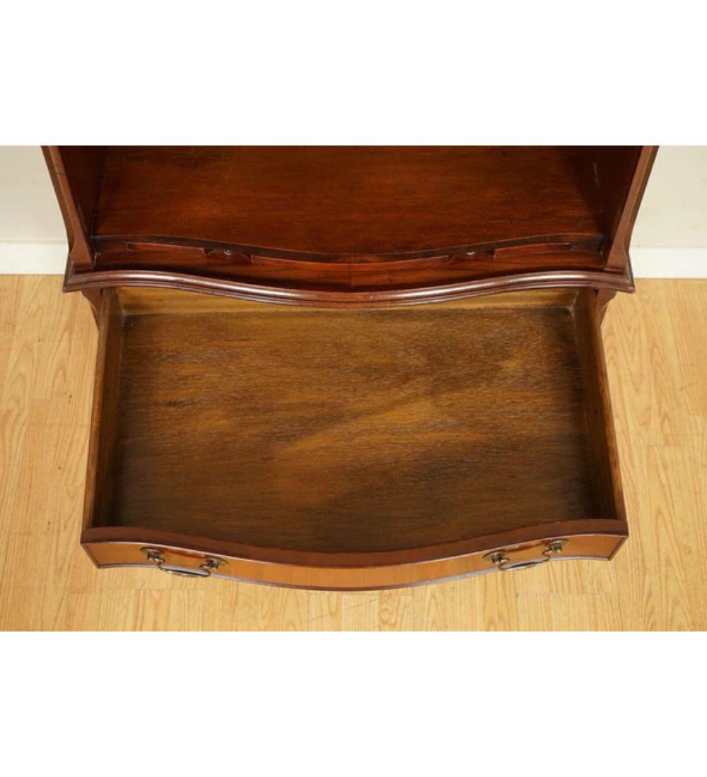 Librería abierta con estantes Bandeja para servir y cajón Madera en venta