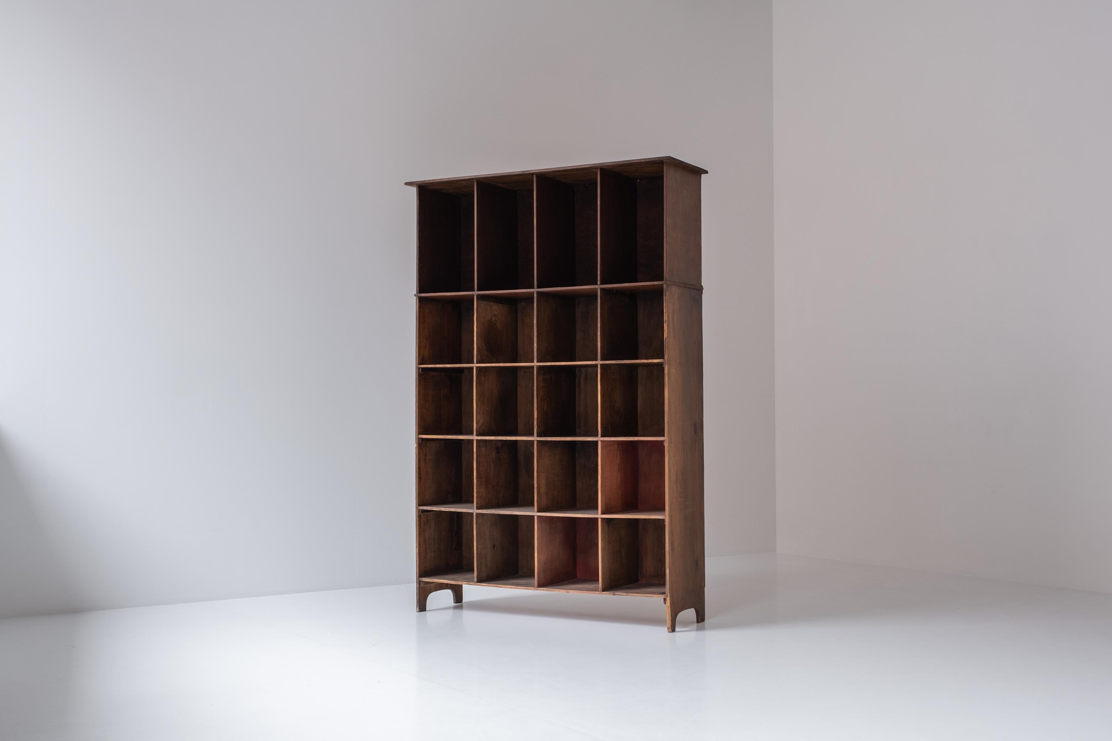 French Open Bookcase from France, Designed and Manufactured in the, 1950s