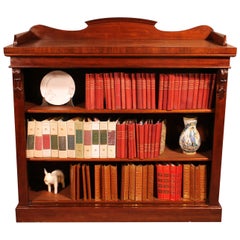 Open Bookcase in Mahogany 19th Century, England