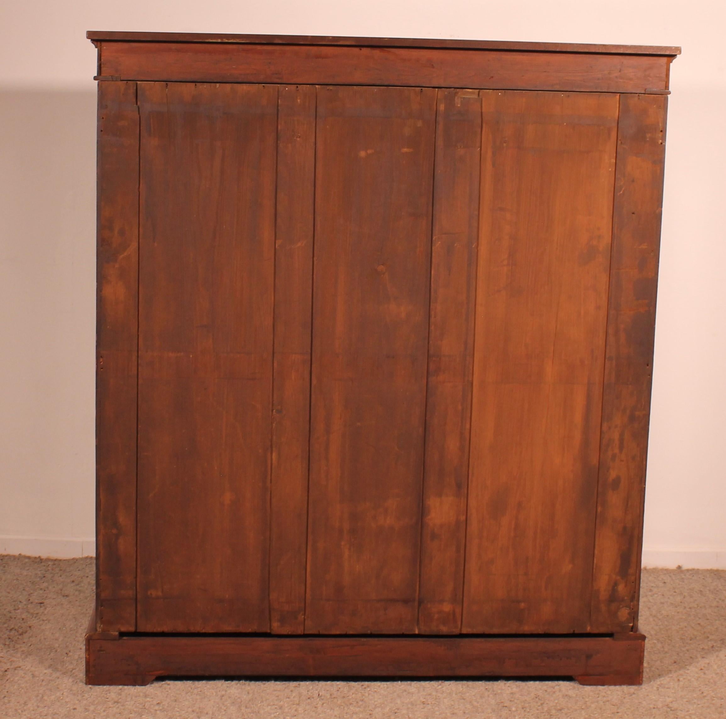 Open Bookcase In Mahogany From The 19th Century-england For Sale 3